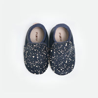 Baby Scandinavian Loafers - Blue On Blue Splash - Pyopp