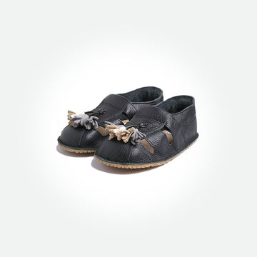 Sample Sale of Kids Bora Moccasins Sandals - Black - Pyopp