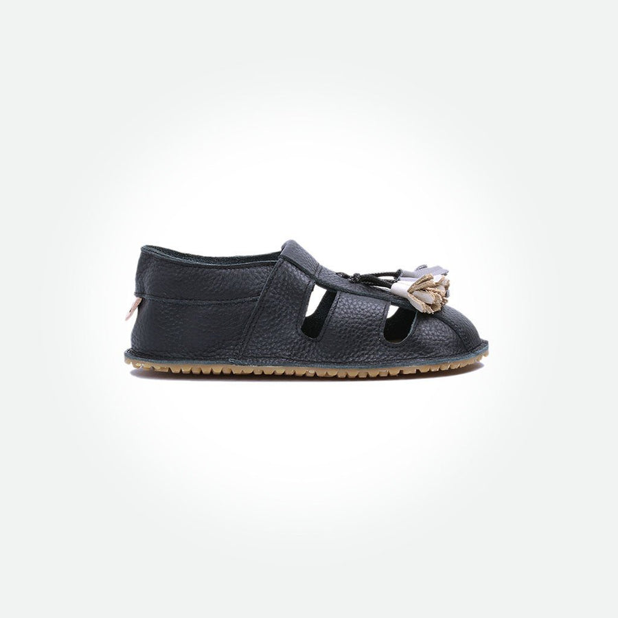 Sample Sale of Kids Bora Moccasins Sandals - Black - Pyopp