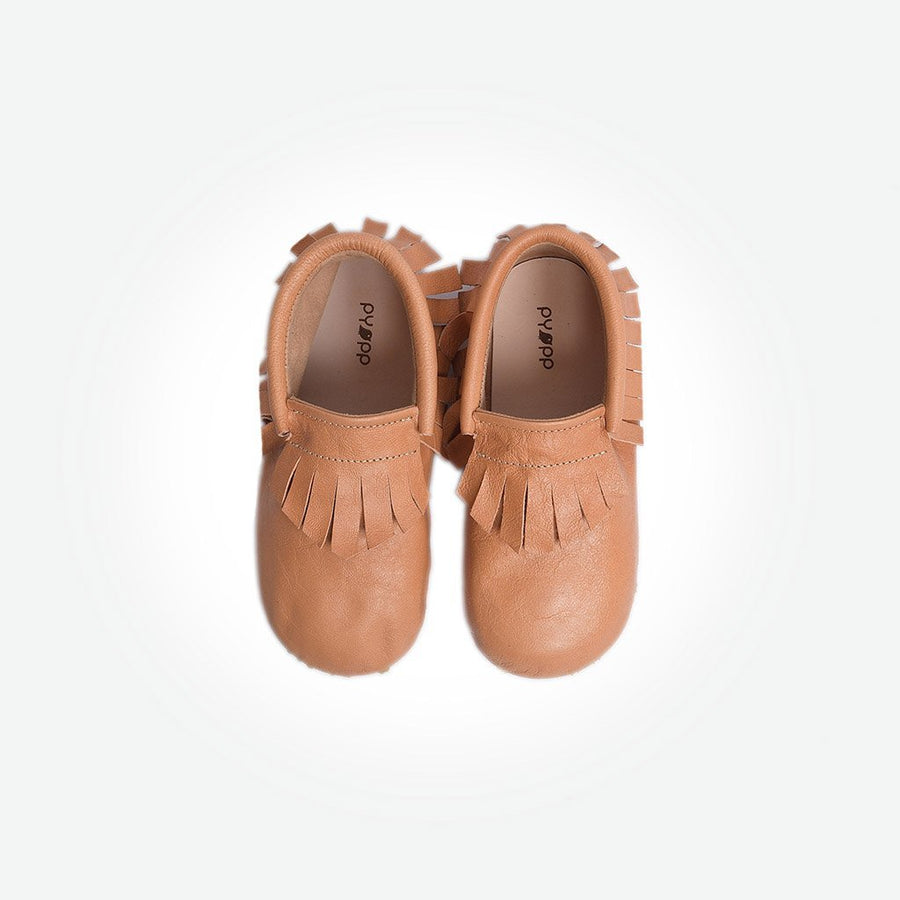 Sample Sale of Kids Moccasins Featherlight - Natural - Pyopp