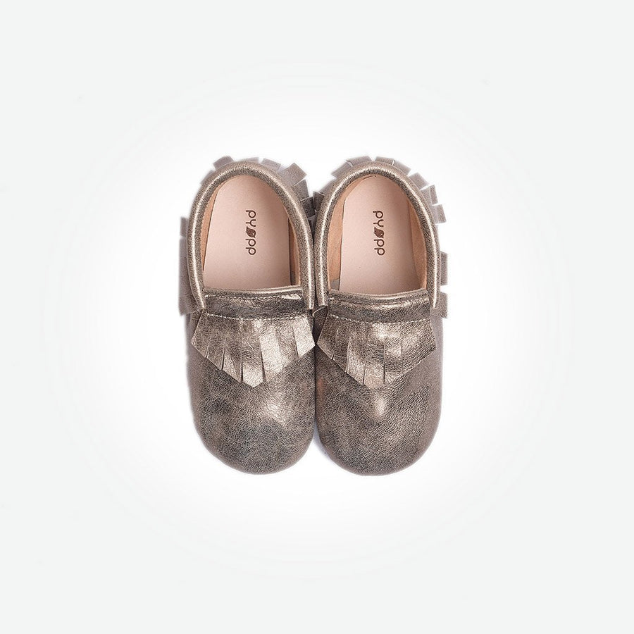 Sample Sale of Kids Moccasins Ultralight - Bronze - Pyopp